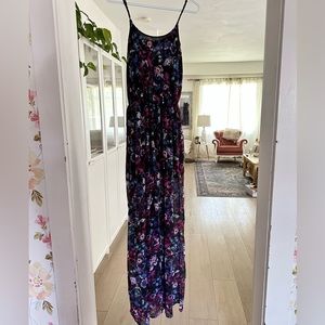 Floral Chiffon Maxi dress